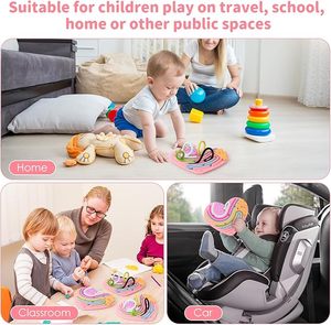 Çocuklar yetişkinler için anlaşma sessiz karışıklık ücretsiz tasarım dehb otizm duyusal oyuncak duyusal aktivite kurulu sakinleştirici Fidget oyuncak stres giderici için - Product Image 3