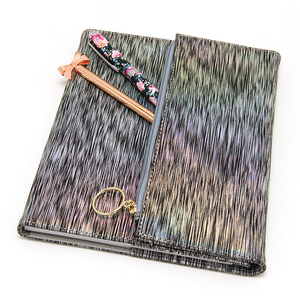 BSCI Factory Audit Office Supplies Petal Rainbow <strong>Color</strong> <strong>Notebook</strong> <strong>Note</strong> Book <strong>With</strong> Zipper for School Student Using - Product Image 2
