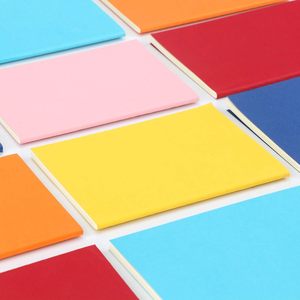 Taccuini per appunti con diario di viaggio eco-friendly per ufficio Memo di carta Kraft colore bianco A6 per compagni di classe - Product Image 4