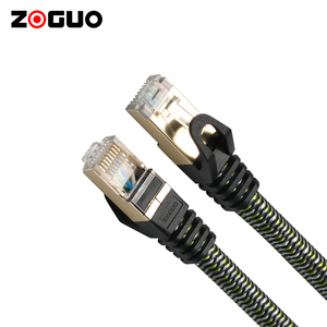 Yeni tasarım profesyonel kedi 8 LAN kablosu 0.5M 50M Ethernet ağ kablosu ile PVC ceket 1M bakır iletişim kablosu - Product Image 4