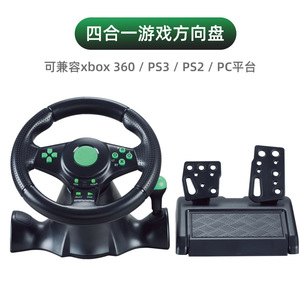 スイッチ/xbox/PS4/PS2/PS3/PCレース方向ディスクハンドルコントローラー用レーシングゲームステアリングホイールコントローラー - Product Image 5