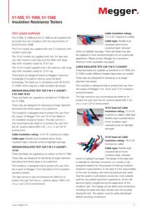 Megger S1-1568 15kV DC Insulation Testers - Heavy Duty Applications Noise Suppression Capability <strong>Software</strong> Filtering <strong>Function</strong> - Product Image 6