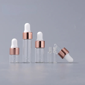 Free Sample 1ml <strong>2ml</strong> 3ml 5ml Custom Printed Mini <strong>Empty</strong> Glass Pipette Cosmetics Packaging Glass <strong>Dropper</strong> <strong>Bottle</strong> - Product Image 4