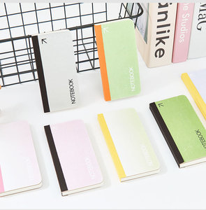 Cuaderno trasero de bloque de color A7, cuaderno de bolsillo pequeño para estudiantes, cuaderno portátil de oficina de negocios pequeños - Product Image 1