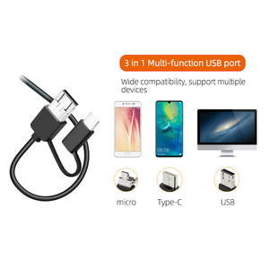 Dearsee 3 en 1 Microscopio de reparación móvil USB 2.0MP para microscopio Digital Android - Product Image 2