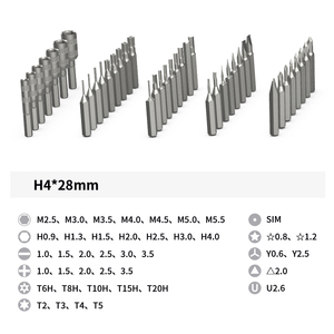 Herramienta de reparación de bricolaje para el hogar, kit de herramientas profesionales para el hogar, juego de destornilladores para teléfono, ordenador portátil, 48 en 1, - Product Image 2