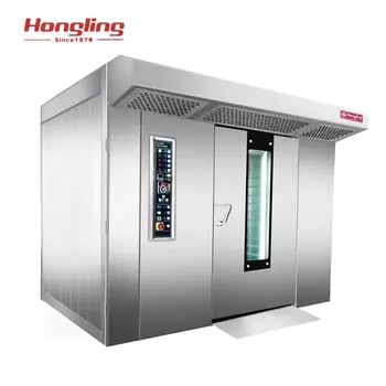 Bakery Machine Industries 64 Tray Gas Rotary Rack Oven for Sales