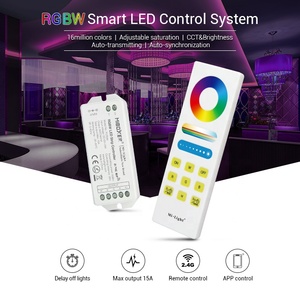 Controlador Rf Led inteligente, sistema de Control de entrada de DC12-24V, 6A/Canal, 2,4G, Rgb, Rgbw - Product Image 2