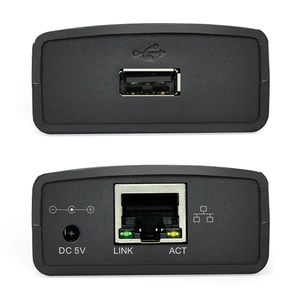 USB 2.0 <strong>Network</strong> Printer Server LPR Print Protocol 10/100Mbps Printer Adapter Hub - Product Image 2