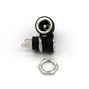 5.5 X 2.5 mm <strong>Dc</strong> Power Jack <strong>Socket</strong> Threaded Female <strong>Dc</strong> Power Jack <strong>Pcb</strong> Mount - Product Image 3