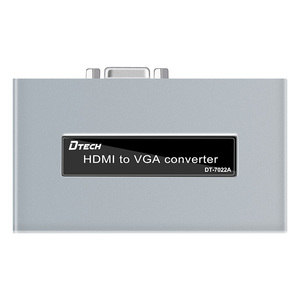 DTECH Mini HD 1080p Audio-und Videosignal Übertragung HDMI zu VGA Konverter HDMI zu VGA Adapter mit Audio ausgang