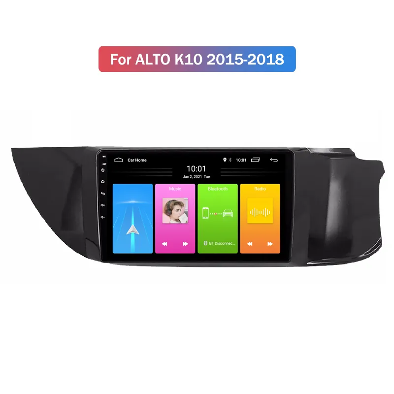 Voor Suzuki Alto K10 2015-2018 9 Inch Android 12 Auto Multimedia Stereo Speler Gps Navigatiesysteem Dsp Carplay