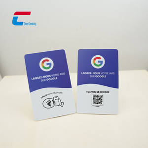 RFID-Tap-Karte Einzigartige Qr-Code-Smartcard NTAG213 215 216 NFC-Chipkarte für soziale Medien - Product Image 5
