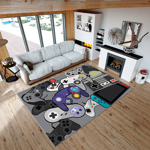 Factory Wholesale Custom Modern Printed Large Size Machine Made Carpet Living Room Rug Mat for Home Bedroom Use 1 Piece Min. - Product Image 2