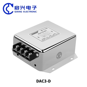 380V 440VAC 3 fazlı EMI EMC filtresi DAC3-D 6A-30A CE ROHS