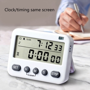 YS-218 Timer digitale 100 ore doppio conto alla rovescia e Timer da cucina Display LCD - Product Image 4
