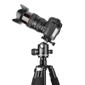 Q20 Toàn Cảnh Tripod <span class=keywords><strong>Head</strong></span> 1/4 Vít 360 Xoay 50Mm Đầu Lớn Gắn Kết 15Kg Nhiệm Vụ Nặng Nề Bóng Di Động Đầu Với Núm Kẹp - Product Image 3
