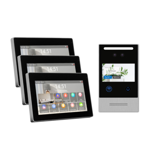 Small Size 4.3 Inch 1080P HD <strong>IP</strong> <strong>Intercom</strong> System Tuya Villa <strong>Intercom</strong> System Night Vision Video Doorbell <strong>Camera</strong> Video <strong>Intercom</strong> - Product Image 1