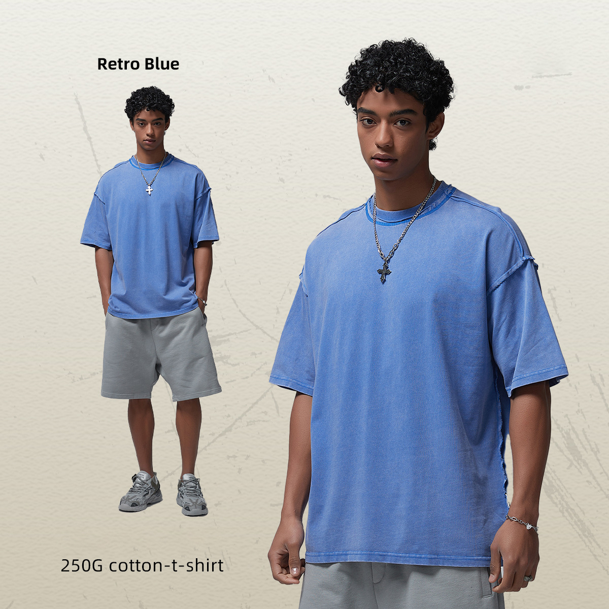 Bleu rétro