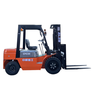 Carretilla elevadora de combustión interna de 3 toneladas adecuada para transportar mercancías en contenedores y logística de carga y descarga. - Product Image 5