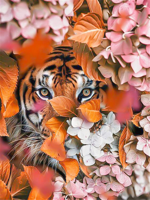 8099 tigre de hoja
