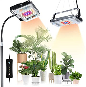 <strong>Grow</strong> Light with Stand, LBW Full Spectrum 150W LED Floor Plant Light for Indoor , <strong>Grow</strong> Lamp with On/Off Timer Switch, Adjustable - Product Image 1