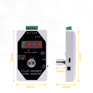 Signal Generator 0-4-20mA Current Voltage 0-10V/0-5V/0-3V/0-1V Handheld <strong>Output</strong> Calibrator