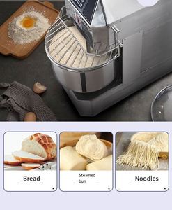 食品搅拌机用新产品20l 30l 40l 50l防水不锈钢打蛋机厨房捏合机