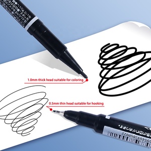 小型の双頭インクマーカーを学習してマーキングするための高品質のマーカーペン双頭ペンの卸売 - Product Image 3