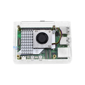 <strong>Raspberry</strong> <strong>Pi</strong> 5 Acrylic <strong>Case</strong> with Cooling Fan Compatible with <strong>Raspberry</strong> <strong>Pi</strong> 5 Official Active Cooler for <strong>Raspberry</strong> <strong>Pi</strong> 5 - Product Image 5