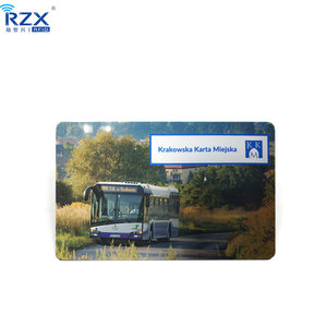 Shenzhen ISO14443A HF 13.56Mhz MIFARE DESFire EV3 2k RFID smart carta di pagamento per il trasporto - Product Image 6