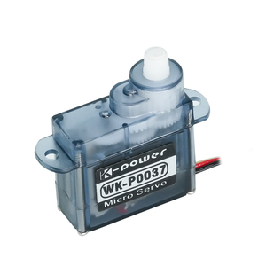 Kpower P0037 Motor tanpa inti 0.9kg 0.07s Servo Mini gir plastik untuk mainan RC <span class=keywords><strong>Robot</strong></span> mikro - Product Image 1