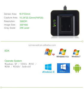 <strong>Fingerprint</strong> <strong>Reader</strong> LIVE20R <strong>USB</strong> <strong>FingerPrint</strong> Scanner Biometric <strong>Fingerprint</strong> Scanner Free SDK - Product Image 5