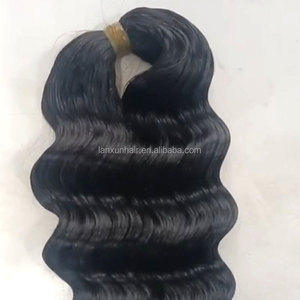 Extensiones de cabello trenzado brasileño Super Remy Fumi rizado cabello a granel tejido cabello humano chino cabello virgen - Product Image 5