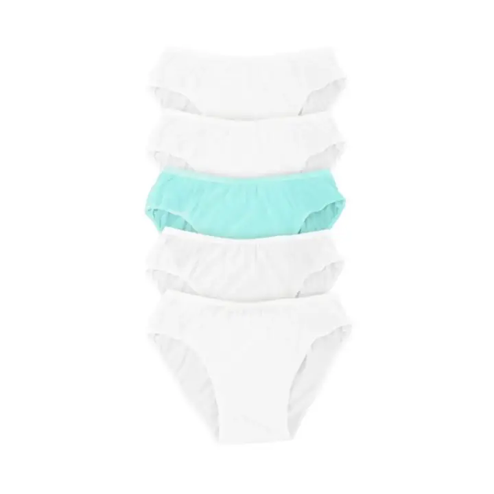 Women Bmama moderate coverage design comfortable to wear cotton panties Full Cotton Disposable Panties 5pcs pack