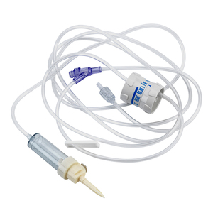 Iv set infüzyon sıvı damla seti tek kullanımlık tıbbi iv infüzyon seti ile arama akış regülatörü - Product Image 1