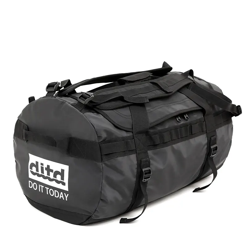 Custom outdoor waterdichte mannen duffel bagage reistas