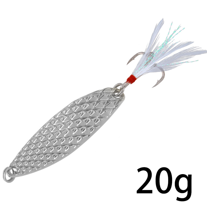 Gancho de ranura de sangre de pluma dorada de 20 g