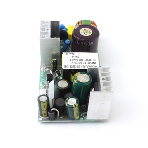 Rectificador profesional personalizado de doble salida 50W 24 voltios 5 voltios 220V AC a 220V DC marco abierto 24 V Controlador LED fuente de alimentación PSU