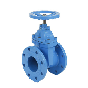 价格为PN16 PN25 DN100球墨铸铁标准法兰闸阀的硬密封闸阀 - Product Image 3
