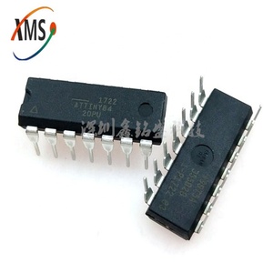 集積回路ICチップATTINY84-20PU ATTINY84 ATTINY DIP14 ICプログラミング電子部品 - Product Image 1
