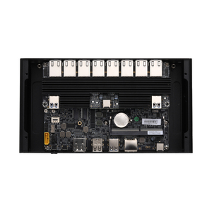 Qotom Q30900GP Fanless Network Appliance NAS Server Mini PC 16 puertos LAN (6*2,5G + 2 * SFP + 10G + 8*1G) para uso de Firewall de enrutador - Product Image 6