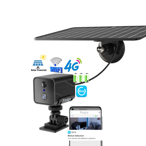 UBOX WIFI Solar 4G Mini <strong>Camera</strong> HD 2MP Battery Powered CCTV Security Surveil System GSM Sim Card Two Way Audio Solar <strong>Camera</strong> - Product Image 1