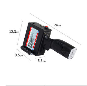 Karton verpackungs box Tinten strahl pistole LOGO-Drucker maschine Mehrsprachiger Handdruck-Datums codierer Chargen nummer Tinten strahl drucker - Product Image 4