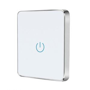 EU標準N + L TuyaアプリスマートWiFiタッチZigbeeスイッチWiFiワイヤレススイッチ金属フレームスイッチ付き - Product Image 1