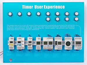 Din Rail Montage THC-15A Solar Street Lamp Controller 220-240VAC Wöchentlich programmier barer Timer 16A max. Photovoltaik-PA-System - Product Image 6