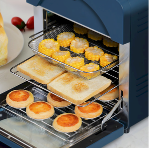 SS or SPCC Oil-Free Air Fryer with 3-Layer Square <strong>and</strong> Award-Winning Visible Circle LCD Glass Panel Special Digital Touch Oven - Product Image 2