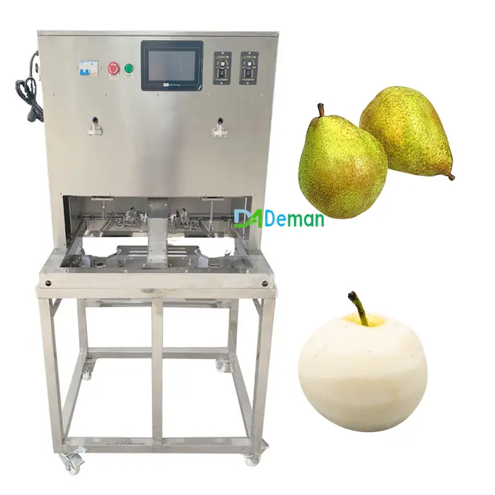 factory price grapefruit apple peeler corer machine orange lime peeling machine pear peach peel core removing machine