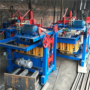Máquina semiautomática de fabricación de ladrillos por vibración para construcción y planta de fabricación Corte manual para ladrillos de hormigón - Product Image 2