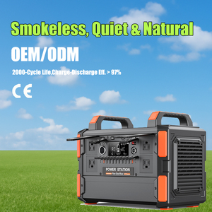 Trạm điện di động 1000W, dung lượng 327600mAh, máy phát điện ngoài trời, sạc năng lượng mặt trời, nguồn điện dự phòng cho cắm trại và khẩn cấp - Product Image 2